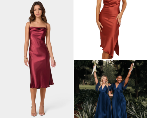 Fall Wedding Guest Looks cover photo collage