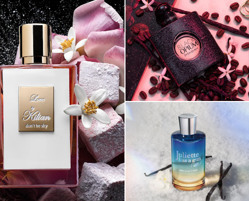 Yummiest Vanilla Perfumes🍦 cover photo collage