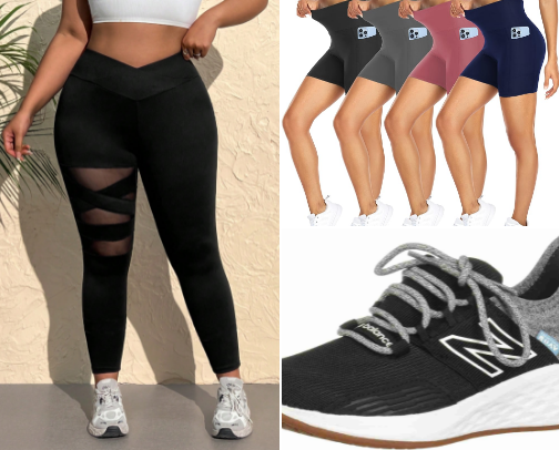 Athletic Looks I've found on my Journey ❤️ cover photo collage