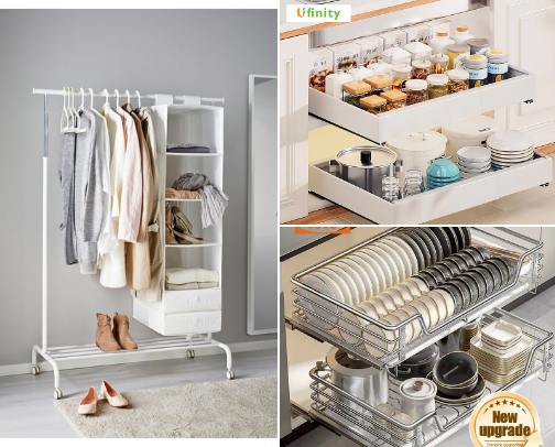Home Organization & Aesthetic cover photo collage