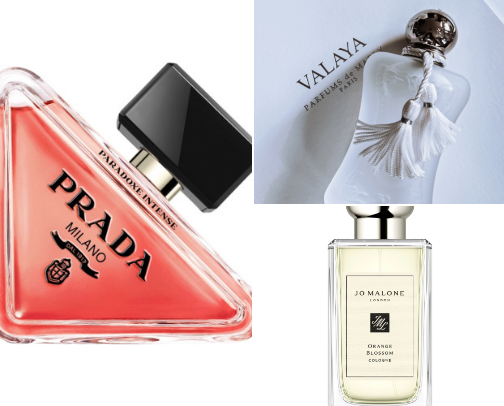 Parfumes FOR HER cover photo collage
