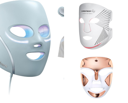 At-Home Beauty Devices: LED Masks & Microcurrent cover photo collage