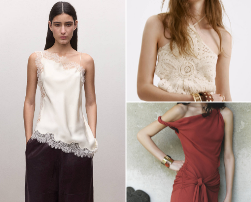 Chic Going-Out Outfits: Satin Slip Dresses & Co-Ord Sets cover photo collage