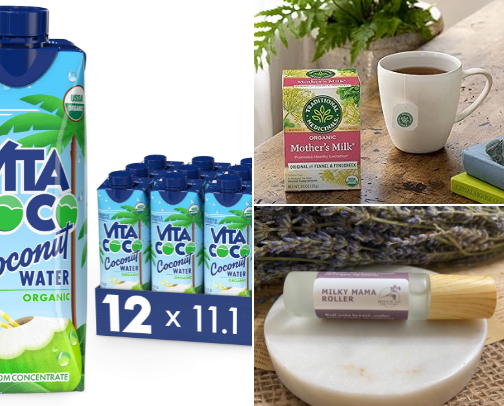 Lactation support cover photo collage