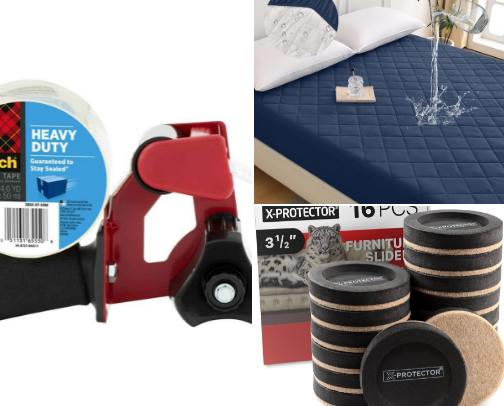 Moving Day Must Haves cover photo collage