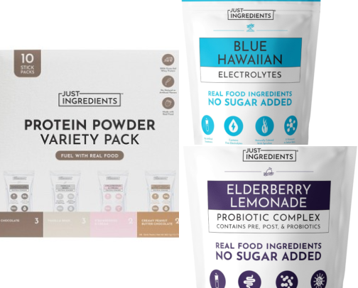 Clean products that taste good! cover photo collage