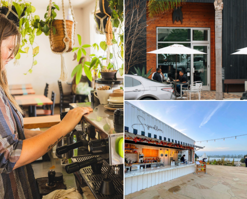 Favorite San Diego Coffee Shops cover photo collage