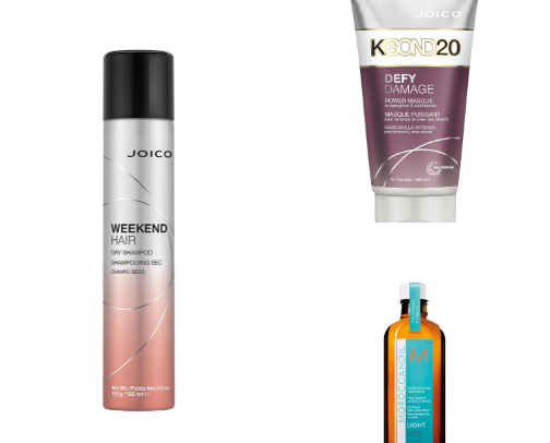 A selection of top selling products in my studio and what I am using as a professional stylist cover photo collage