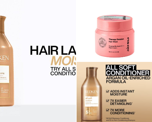 Hair Care cover photo collage