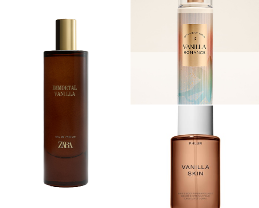 Vanillia girl body care faves🍦🤍 cover photo collage
