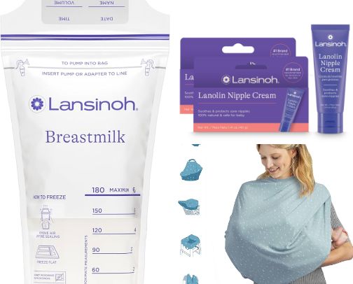 Breastfeeding Essentials cover photo collage