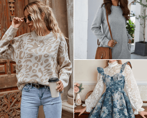 Warm clothes 🍁🍂 cover photo collage