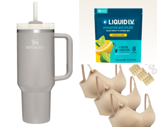What I Actually Used Postpartum cover photo collage