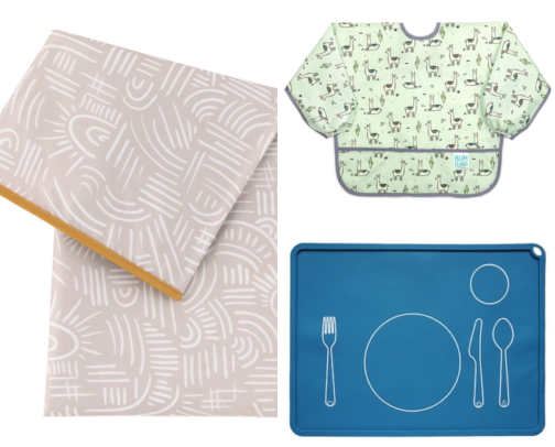 Baby High Chair Accessories That Saved My Floors From Total Destruction cover photo collage