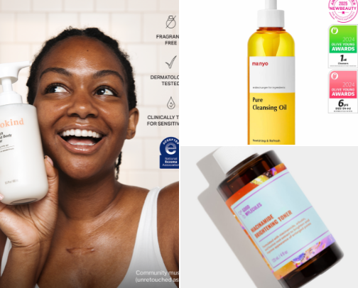 Skincare Routine for Sensitive Skin cover photo collage