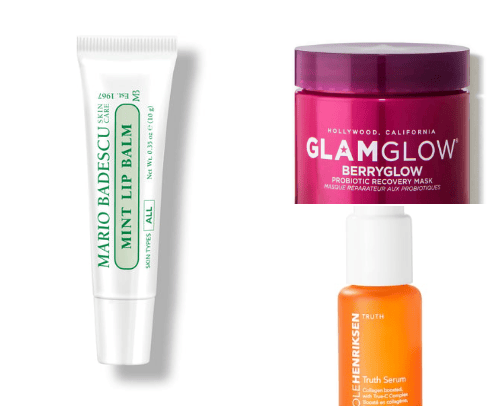 Skin care favs cover photo collage