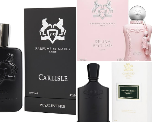 Sophisticated & Timeless Fragrances [ladies & gentlemen] cover photo collage