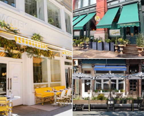 New York City restaurant recs cover photo collage