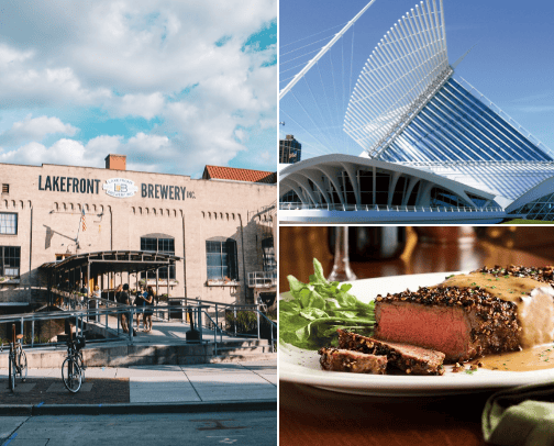 A look into your next trip to Milwaukee, Wi cover photo collage