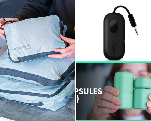 The "Ultimate Carry-On" Travel Essentials (2026 Edition) cover photo collage