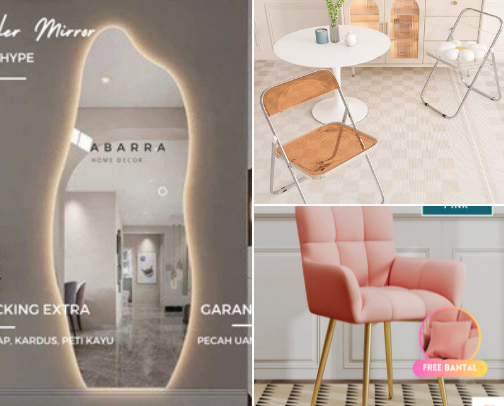 Korean Aesthetic Room cover photo collage