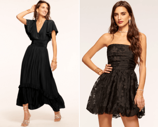 Black (like my heart) Dresses🖤 cover photo collage