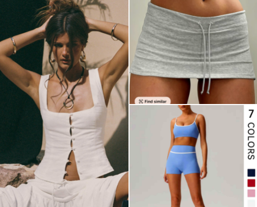 Items in my closet 🖤 cover photo collage