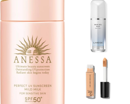 My Whole Routine: Daily College-Friendly Clean-Girl Makeup (For Busy & Ambitious Young Women) cover photo collage