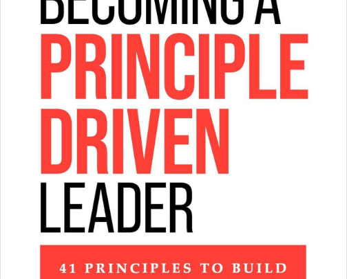 Becoming a Principle-Driven Leader by Charles & Chase Koch — 41 Proven Principles to Lead and Build a Lasting Business cover photo collage