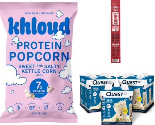 Healthy(ish) snacks cover photo collage