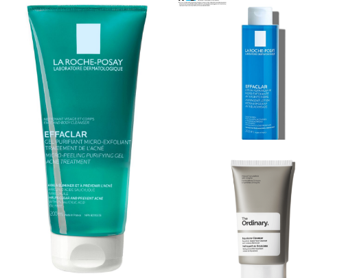 skincare for adult acne from someone in their 30s cover photo collage