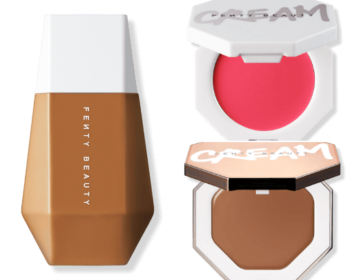 Beauty Products I Swear By! cover photo collage