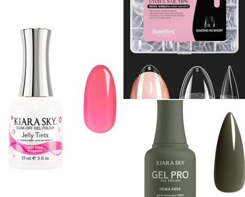 Nail Salon at Home cover photo collage