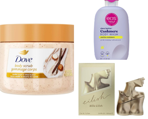 body care products to smell like vanilla cover photo collage