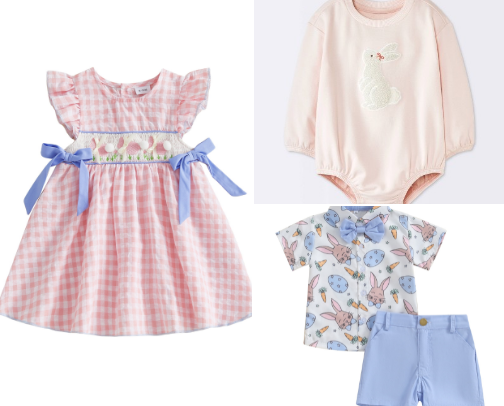 Affordable Toddler Spring Clothes cover photo collage