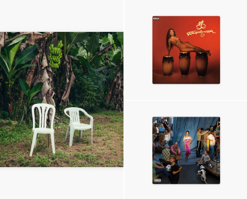 Best Music albums of 2025s cover photo collage