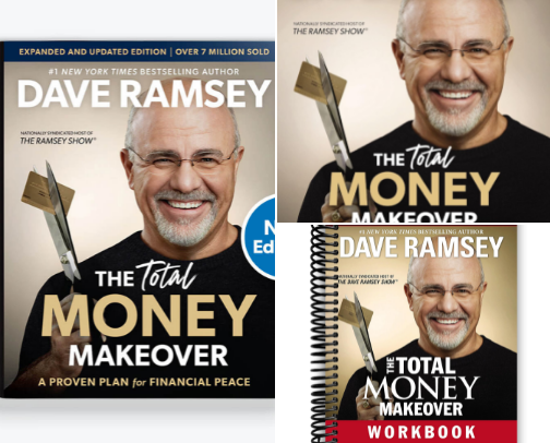 The Total Money Makeover Updated and Expanded: A Proven Plan for Financial Peace companions cover photo collage