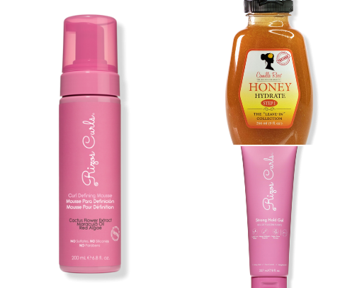 Curly Hair Favs cover photo collage