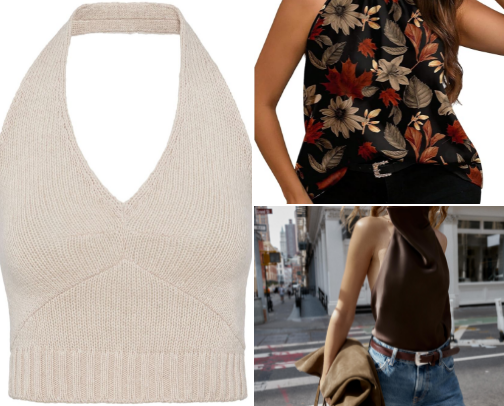 Halter Me, Baby: The Cutest Halter Tops to Elevate Your Wardrobe cover photo collage