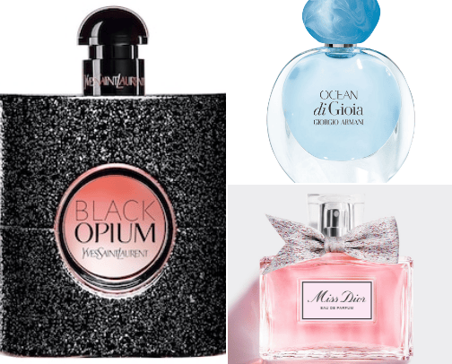 Perfumes cover photo collage