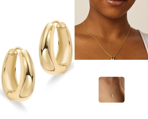 Jewelry cover photo collage