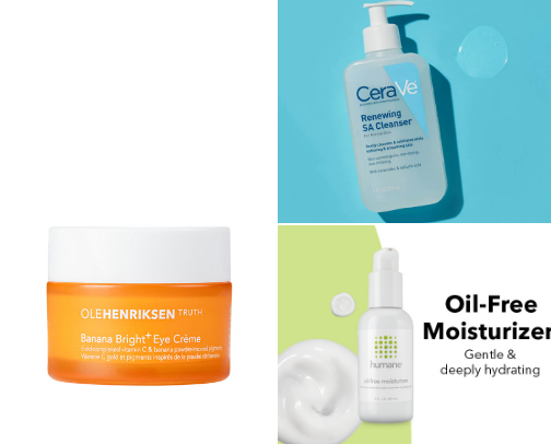 Skincare 🧴 cover photo collage