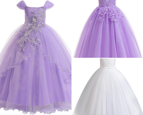 10 Magical Dresses for Little Girls - Flower Girl & Princess Party cover photo collage