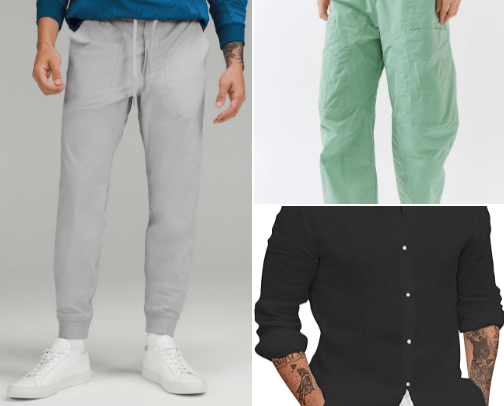 Clothes cover photo collage