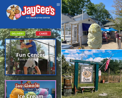 North Shore’s Best Ice Cream Shops 🍦 cover photo collage