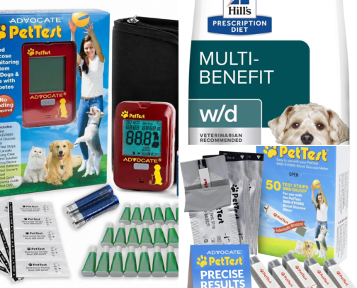 What I Use For My Diabetic Dog | RECS cover photo collage