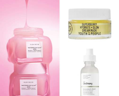 Self-Care Night Routine Must-Haves cover photo collage