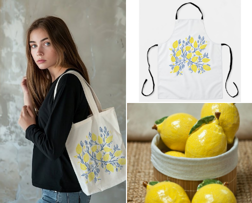 Lemon Love cover photo collage