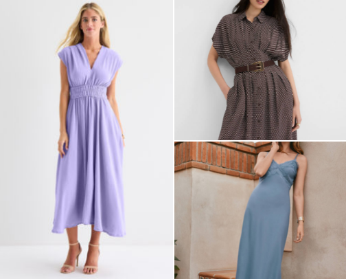 Spring + Summer Dresses for Under $50 cover photo collage