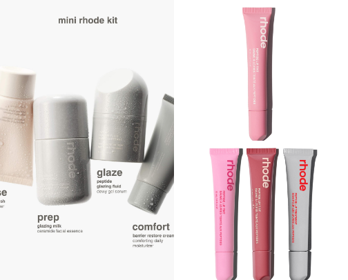 My Rhode Skincare Fave cover photo collage